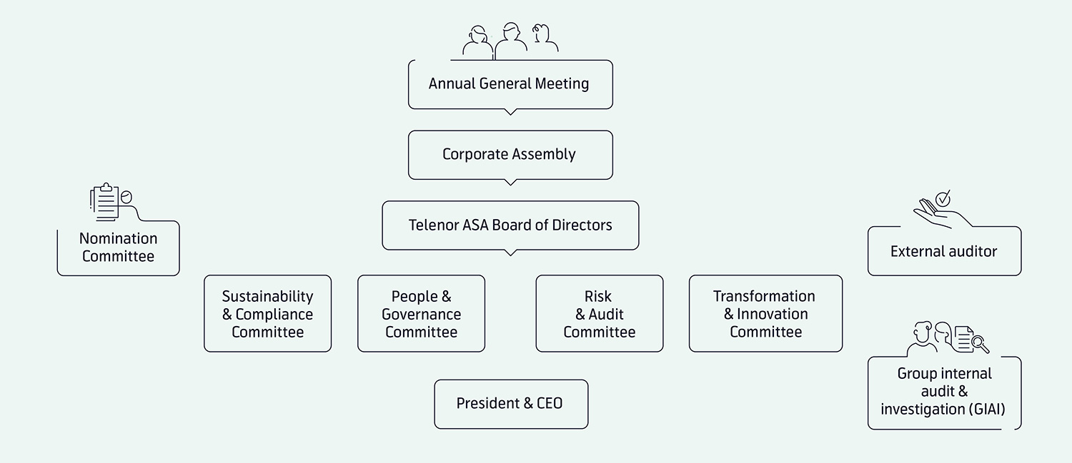 Governing bodies illustration