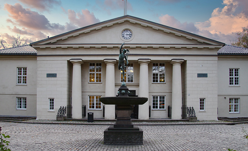 Oslo Stock exchange building in Oslo, Norway