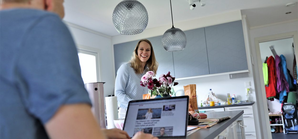 Ingrid Ødegaard in Whereby working from home