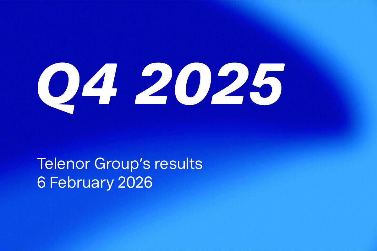 Telenor Group’s results for the 4th quarter 2025