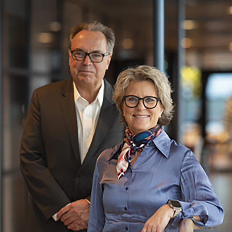 Jens Petter Olsen and Benedicte Schilbred Fasmer