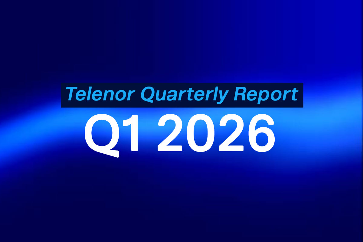 Telenor Group’s results for the 1st quarter 2026
