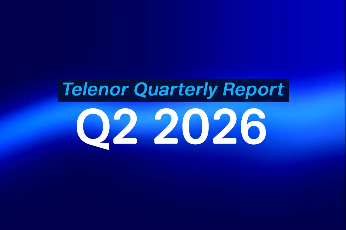 Telenor Group’s results for the 2nd quarter 2026