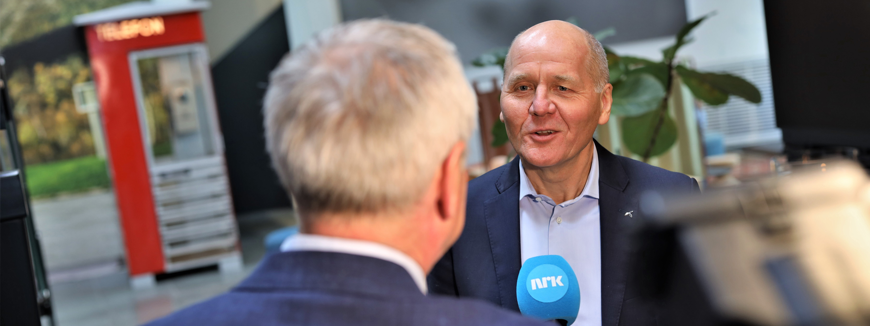 Sigve Brekke interviewed by NRK