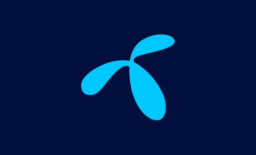 Blue Telenor symbol