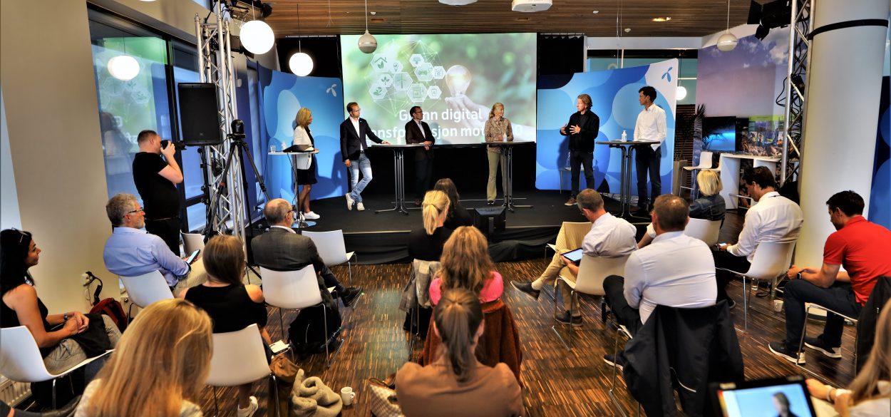 Panel discussion during the 'Green Digital Transformation towards 2030" event at Arendalsuka 2021