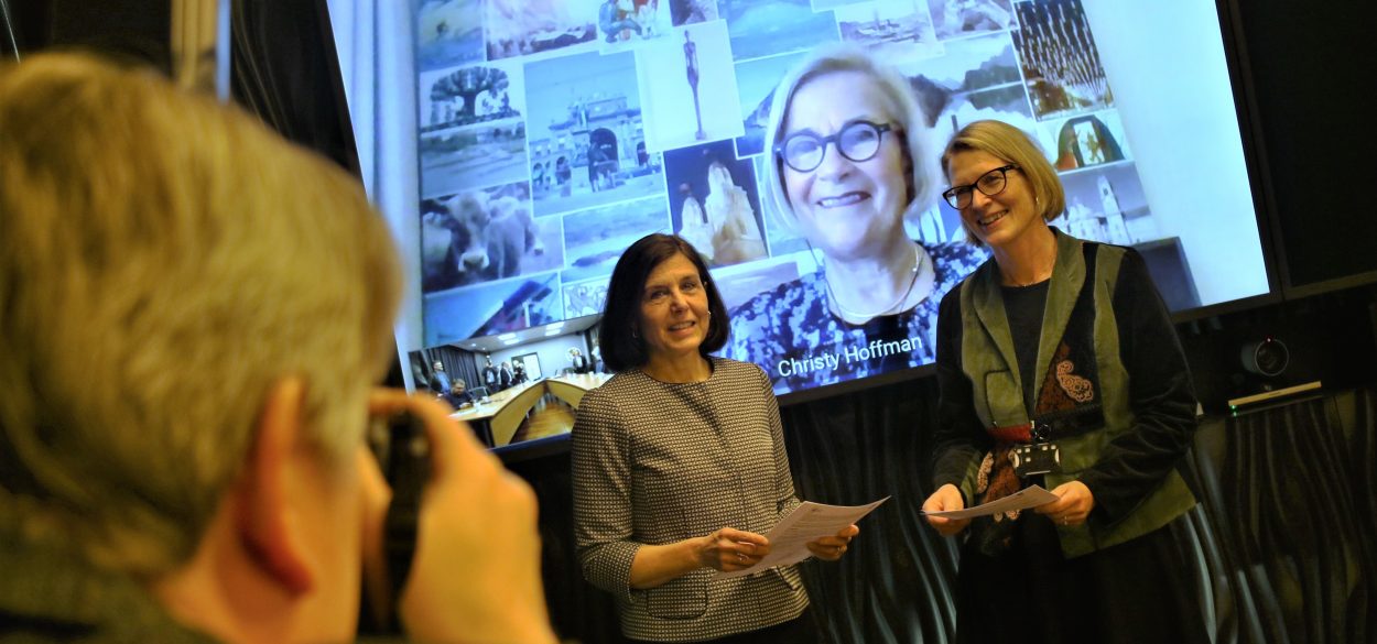 Teresa Casertano, Christy Hoffman and Cecilie Heuch