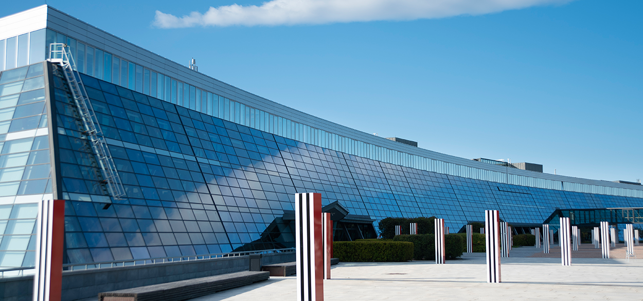 Telenor headquarters at Fornebu, Norway