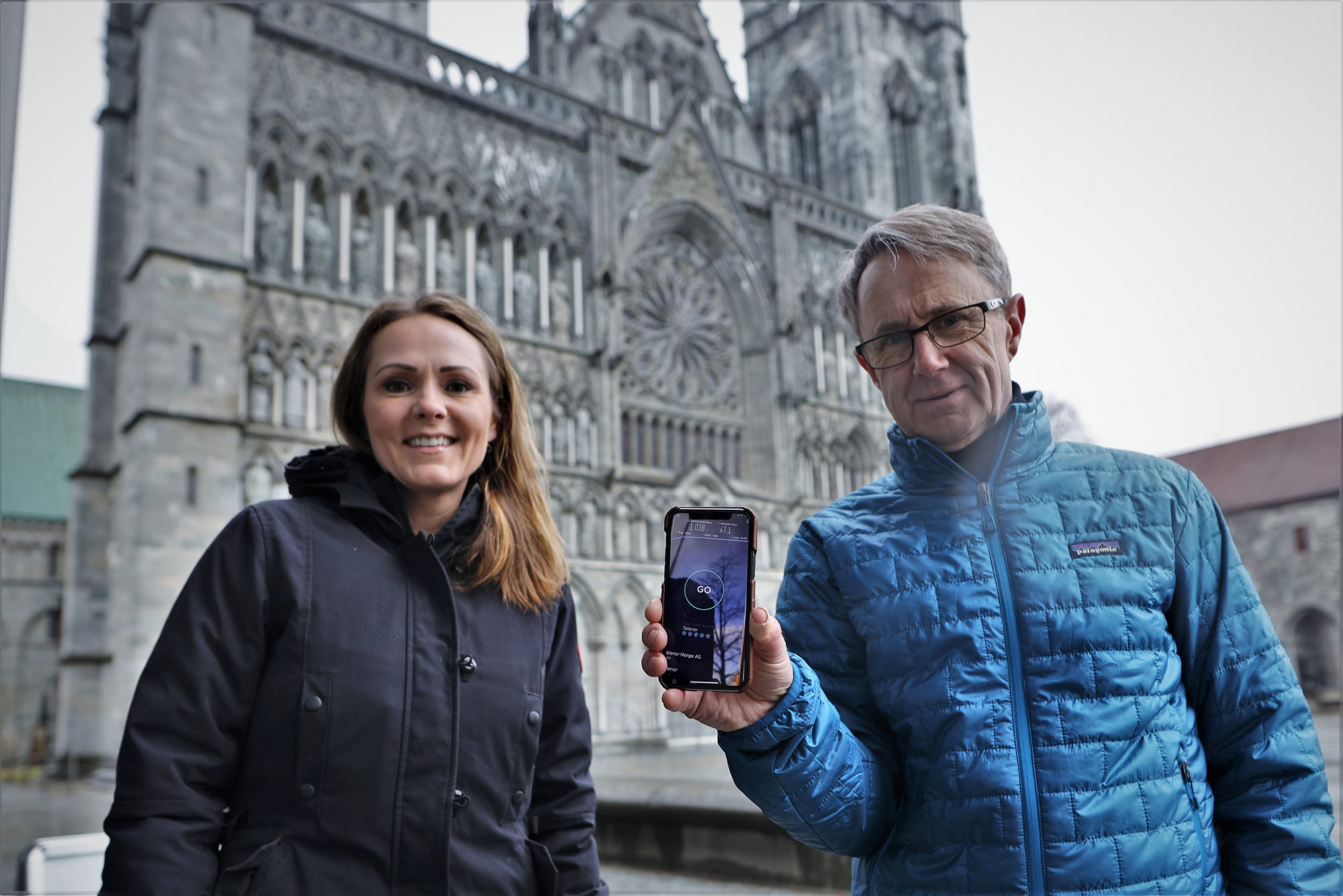 Cabinet minister Linda Hofstad Helleland and Coverage Director Bjørn Amundsen