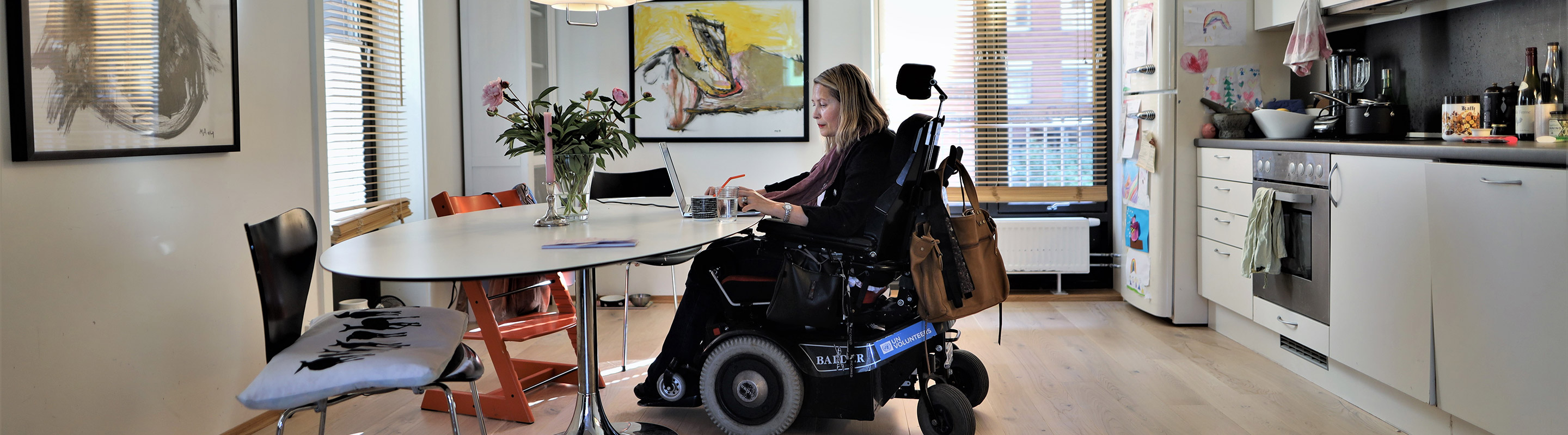 Ingrid Ihme at her home office