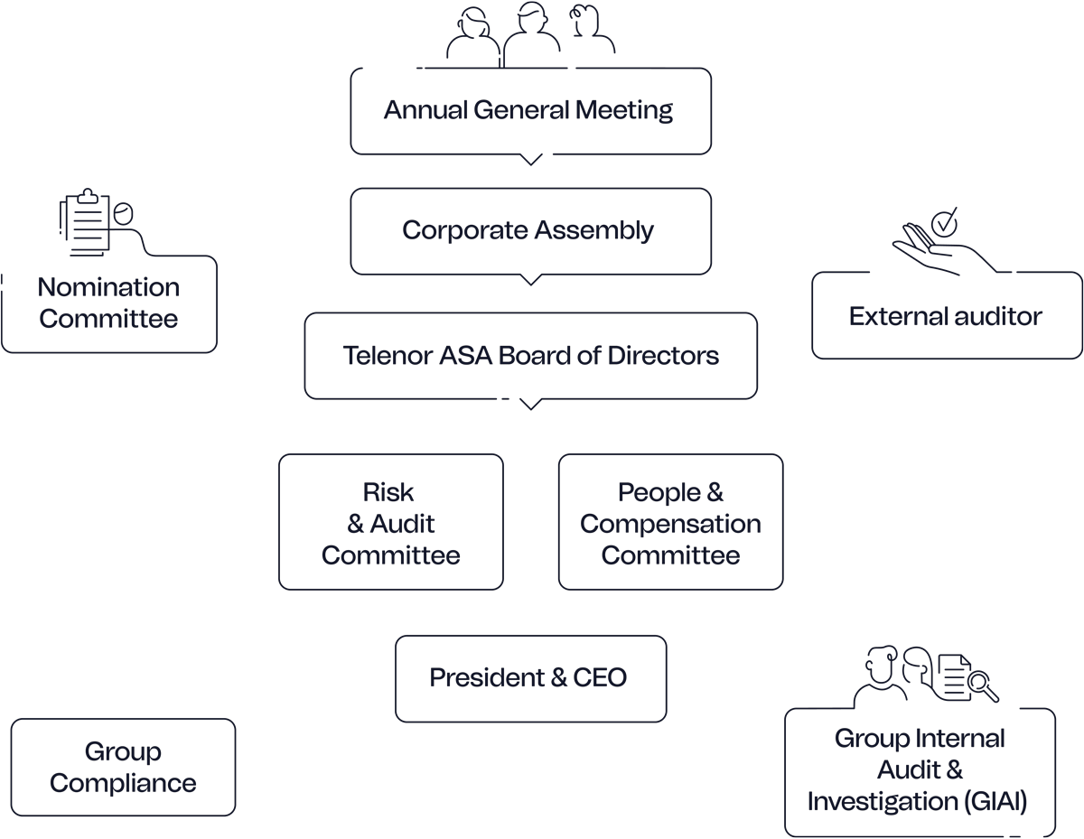 Governing bodies illustration
