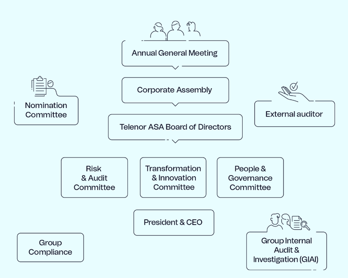 Governing bodies illustration